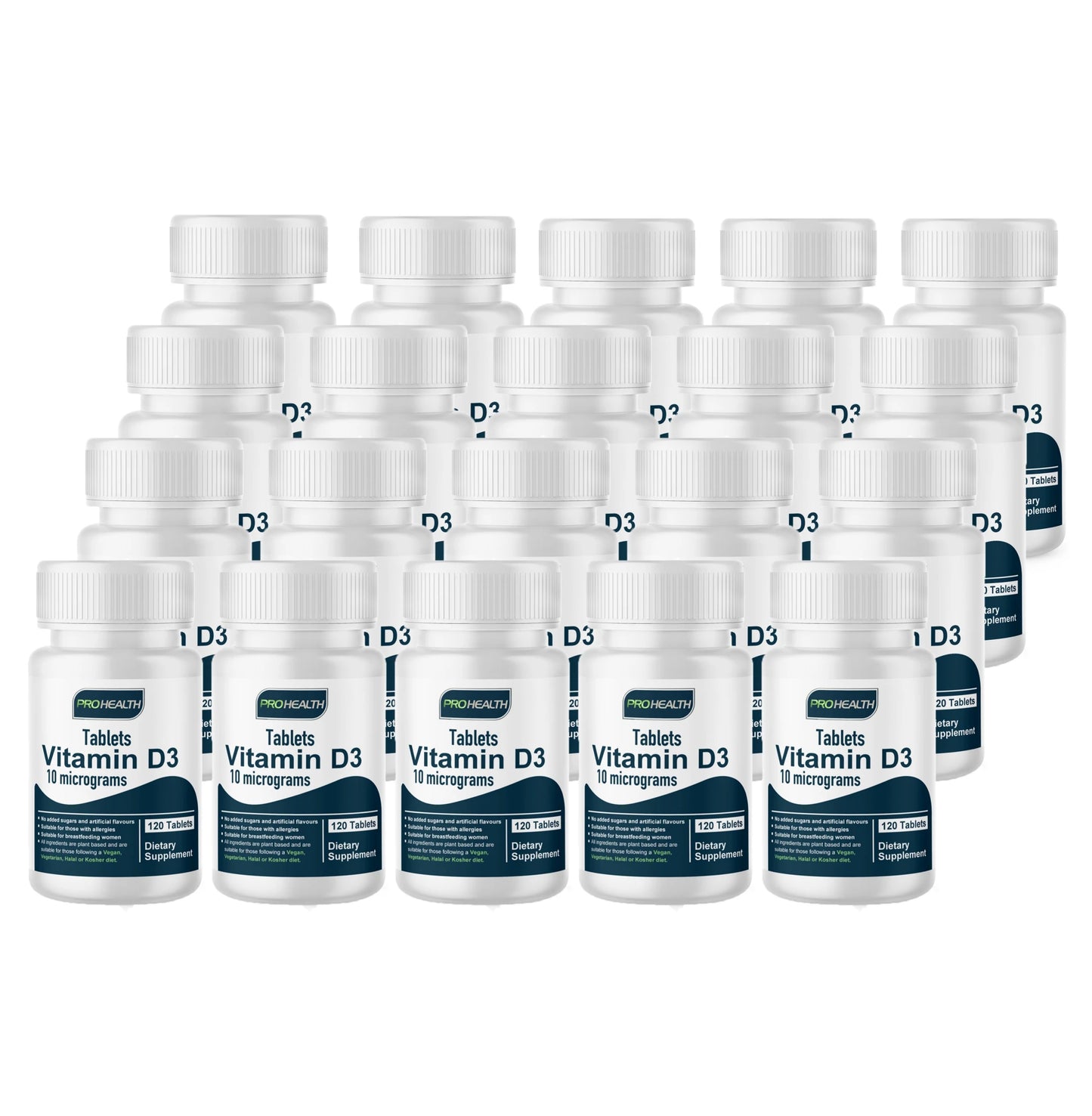 VITAMIN D3 TABLET BOTTLE 400 IU 120 CAPS