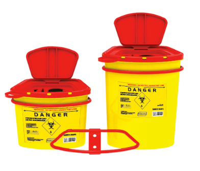 Sharps Bins Wall-Fixing Apparatus (0.7-60L)