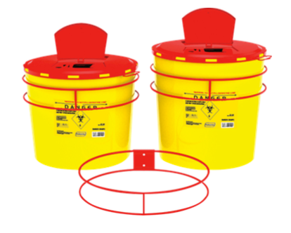 Sharps Bins Wall-Fixing Apparatus (0.7-60L)