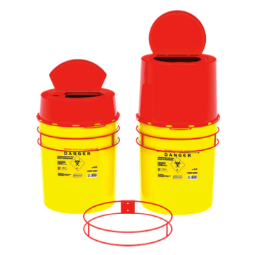 Sharps Bins Wall-Fixing Apparatus (0.7-60L)