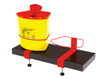 Sharps Bins Table-Fixing Apparatus (0.7-5.6L)