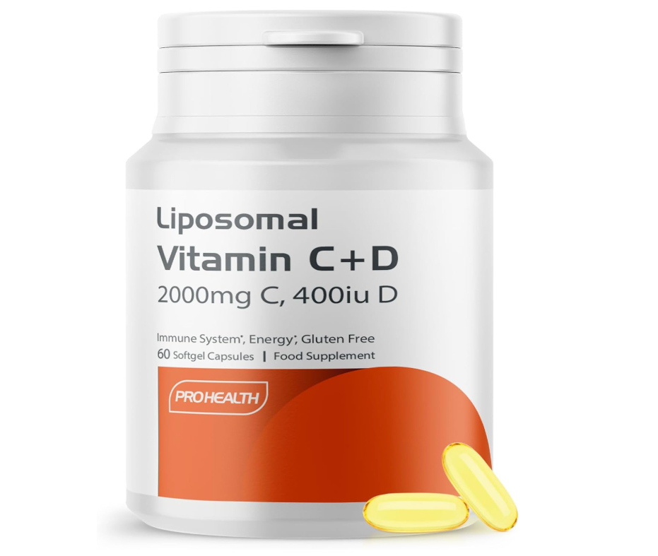 Liposomal Vitamin C + D - 2000mg + 400 IU
