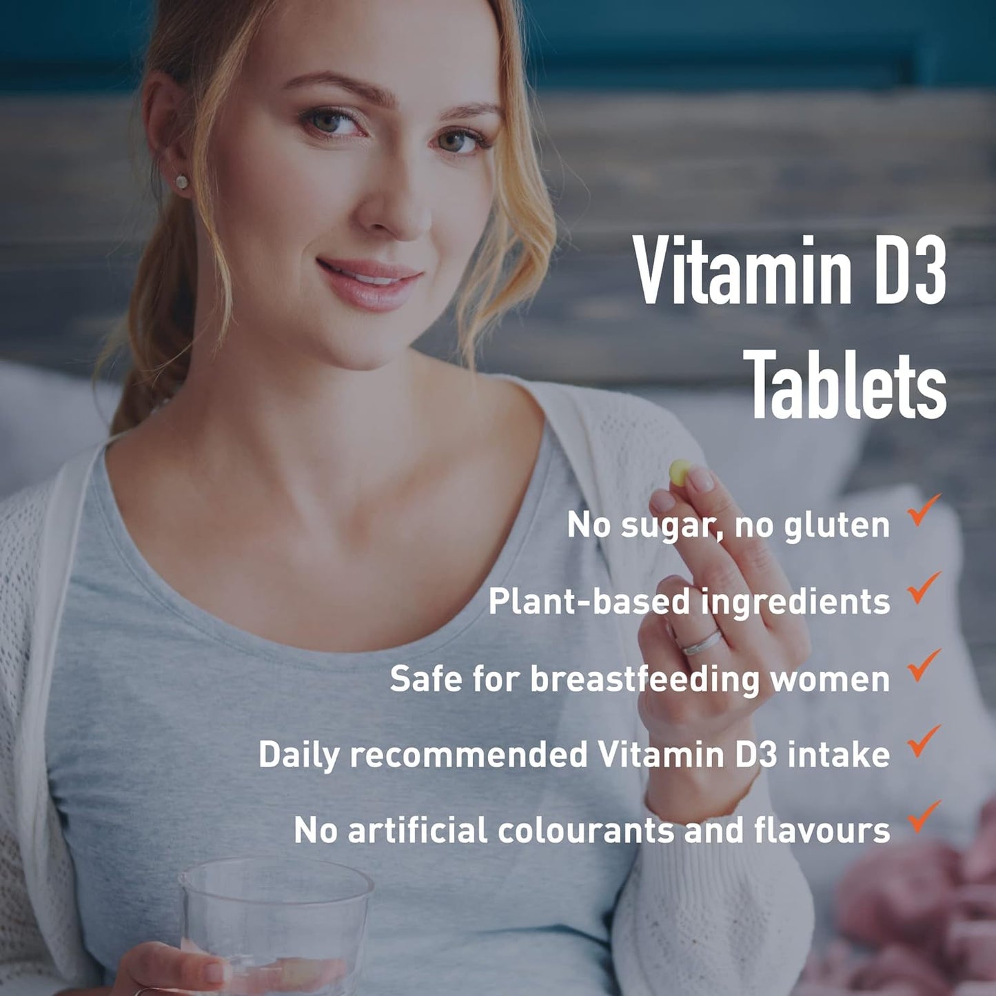 D3 Vitamin 400 IU, 120 Tablets