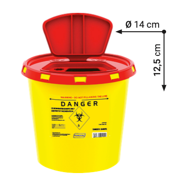 Sharps Waste Bins (Round)