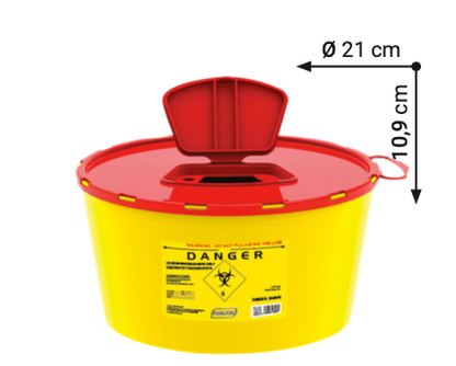 Sharps Waste Bins (Round)