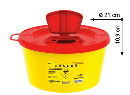 Sharps Waste Bins (Round)