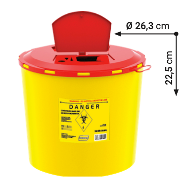 Sharps Waste Bins (Round)