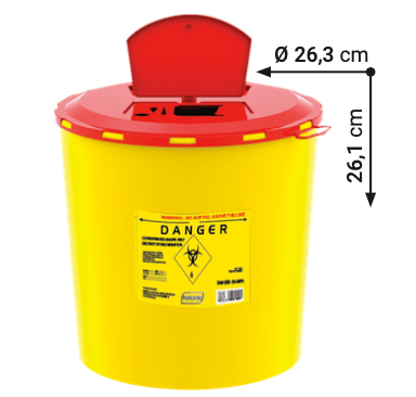 Sharps Waste Bins (Round)